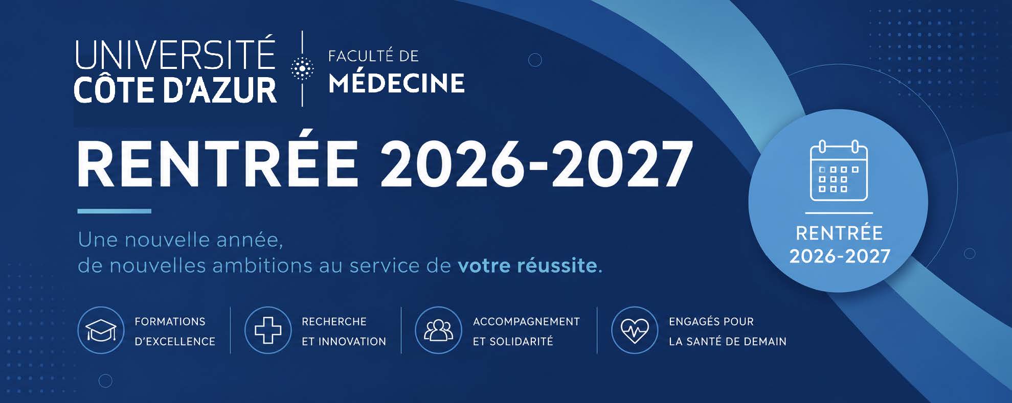 Rentrée 2026-2027