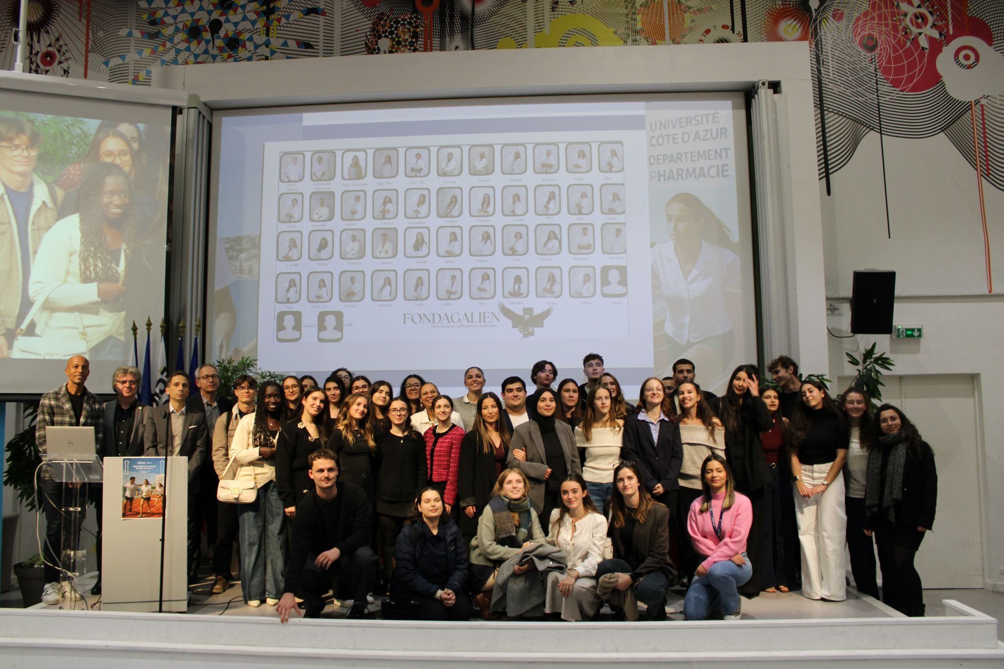 Photo rentrée solennelle pharma