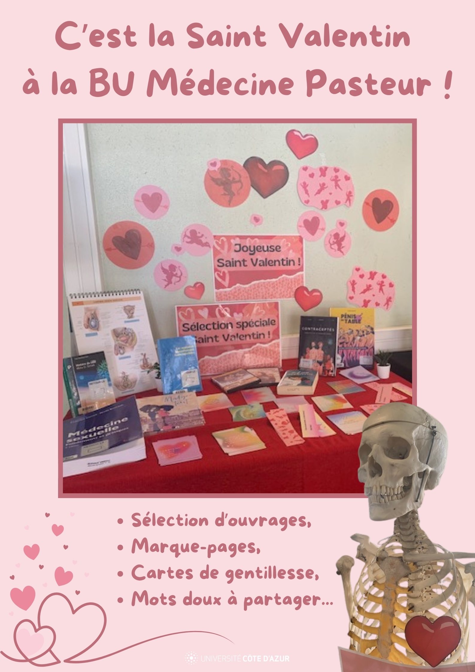 La Saint Valentin à la BU Pasteur